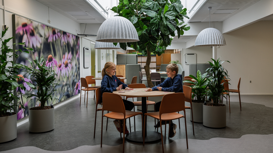 Beplantning, der binder rummet sammen